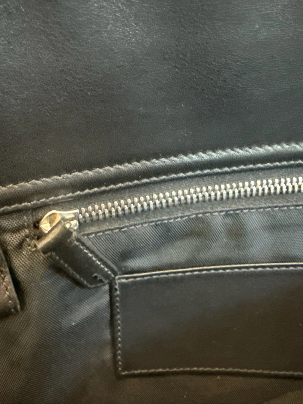 Coach Leather Briefcase Lexington Black Style K1E-5334 Vintage